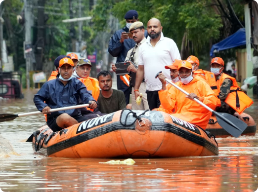 Flood rescue operation